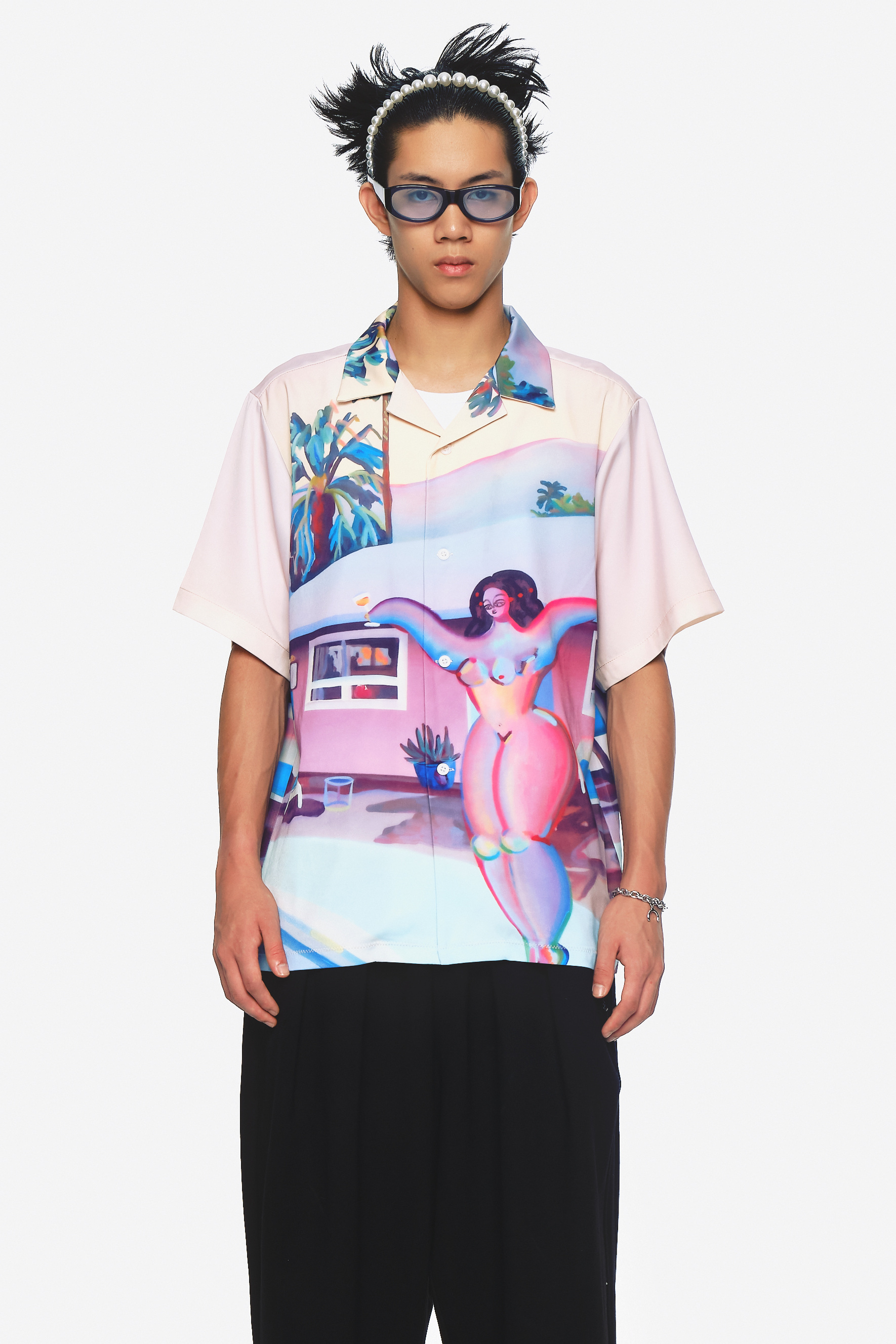 WTNC x Yufi Yamamoto藝術家聯名襯衫