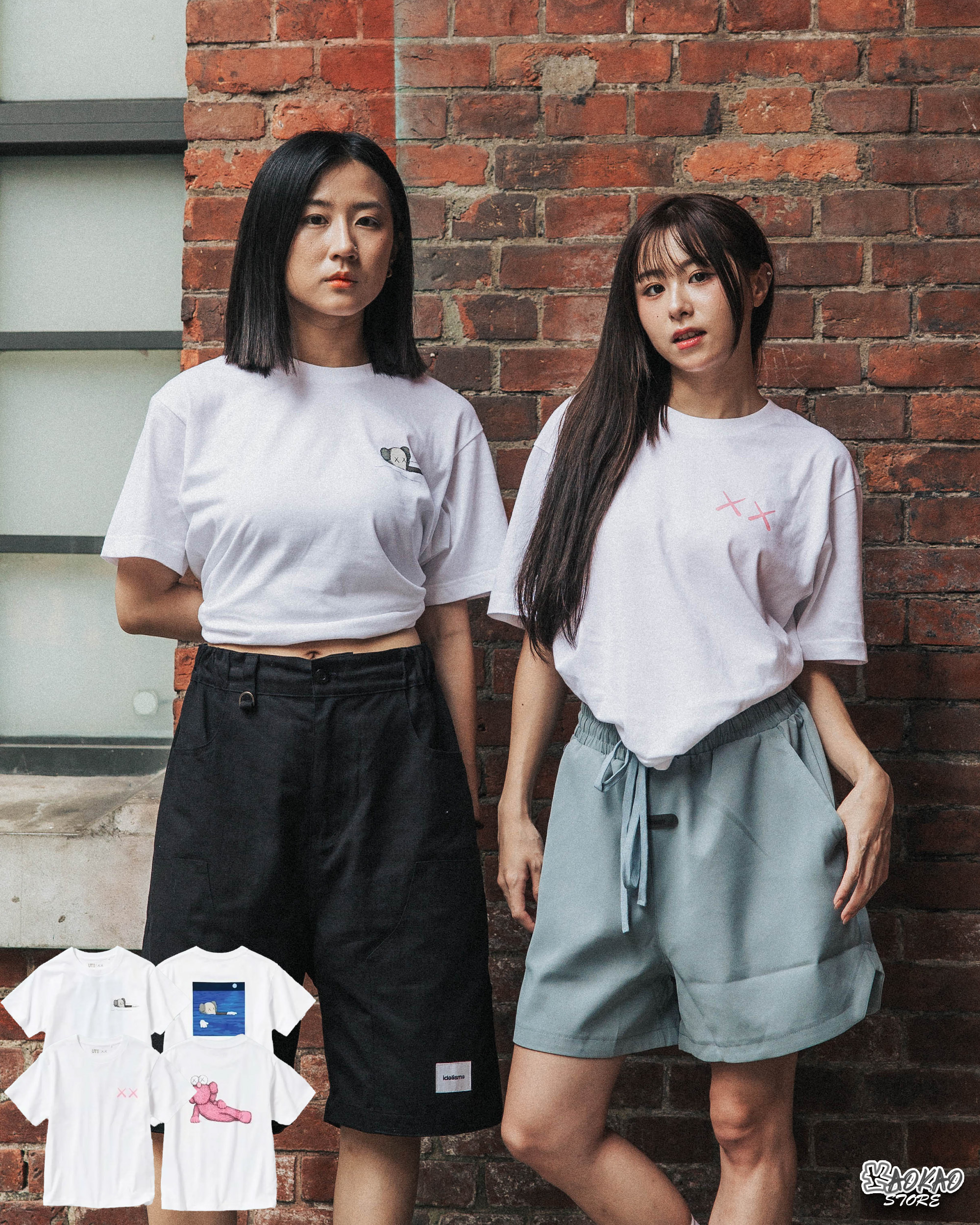 『現貨』 KAWS X Uniqlo 聯名短袖印花 TEE T恤 穿搭 透氣 日版【UQKAWS】