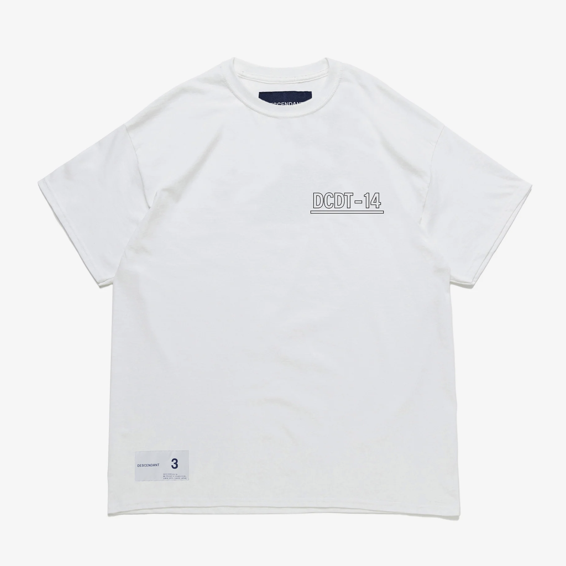 [現貨] DESCENDANT SS24 SHIP SS | (White / Navy)