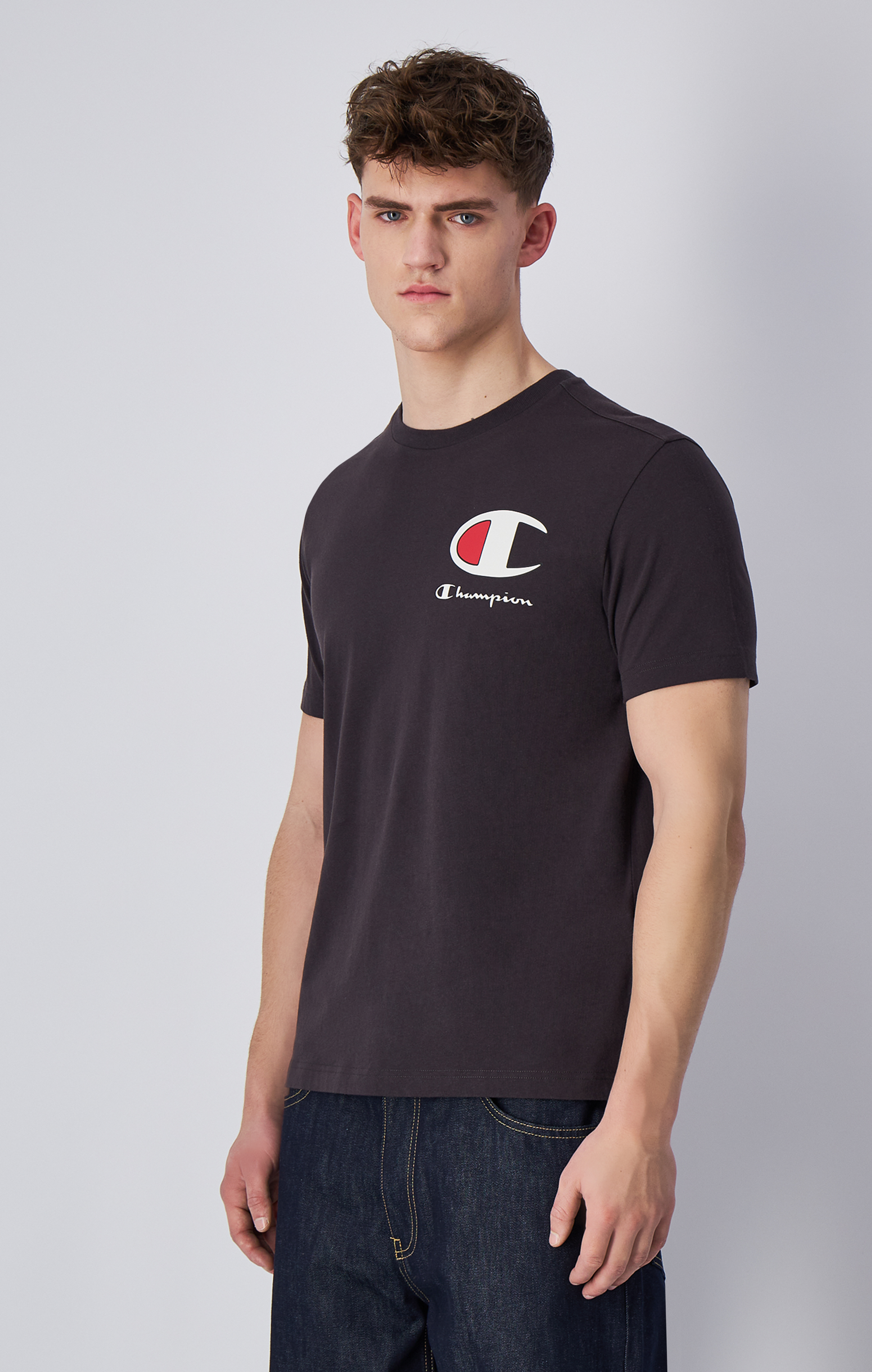 【ECO 愛地球系列】男款 SUNFLOWER 短TEE(碳黑)