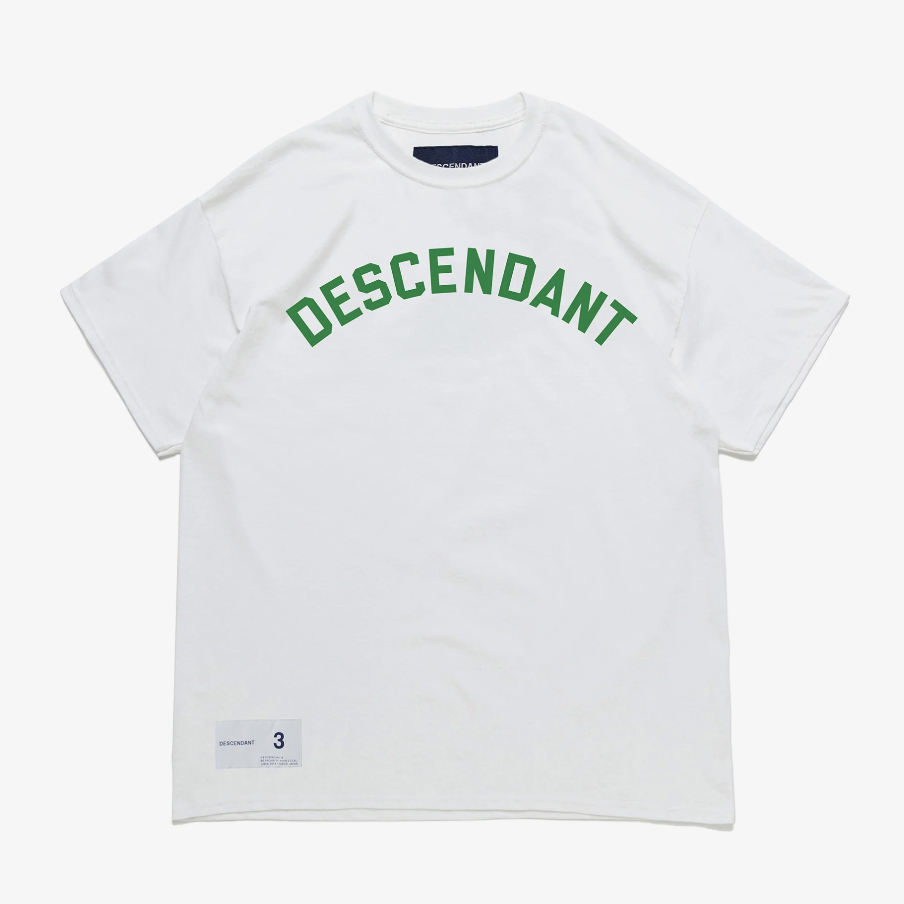 DESCENDANT SS24 TEAM SS | (White / Navy)
