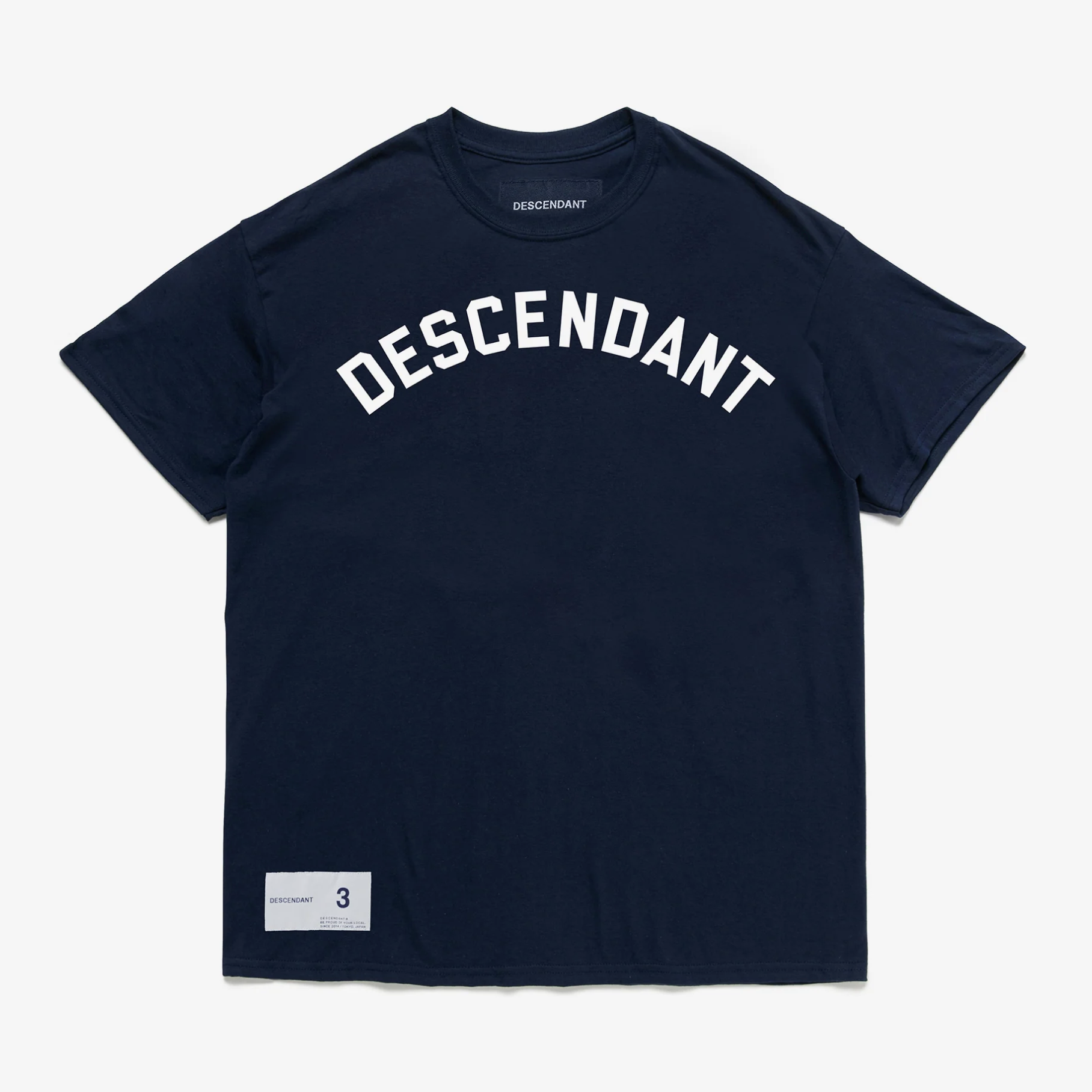 DESCENDANT SS24 TEAM SS | (White / Navy)