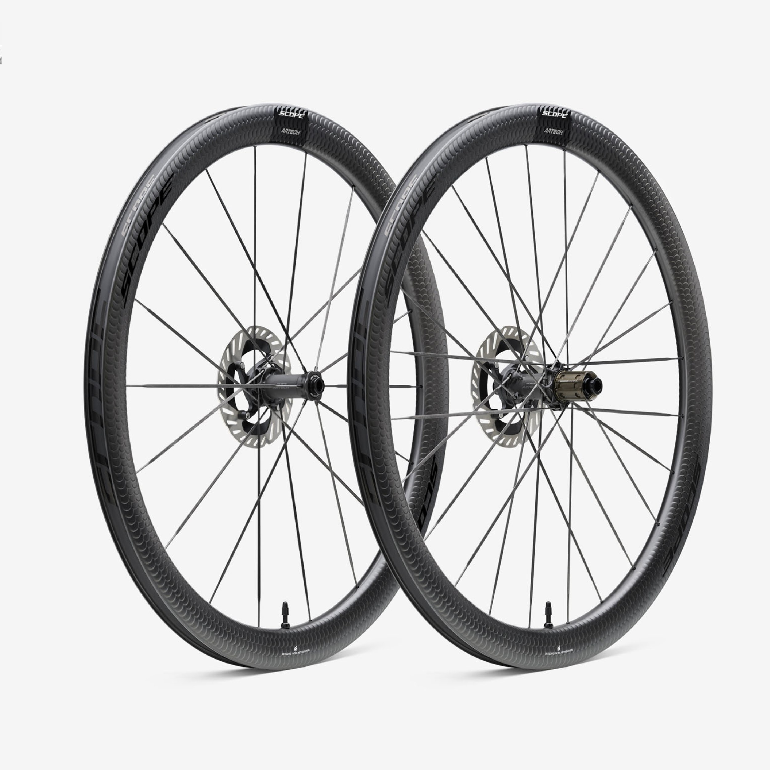 【Scope】Artech 4 輕量化碳纖輪組 / 45高