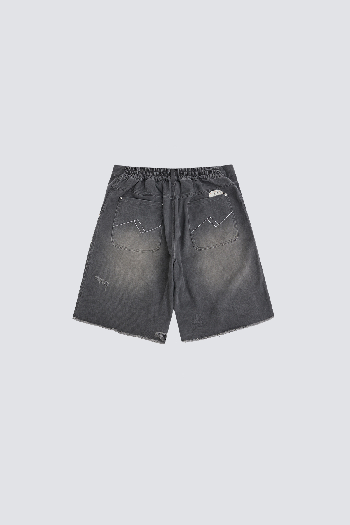 Slant Pocket Washed Shorts｜Black｜Hong Kong Original Design