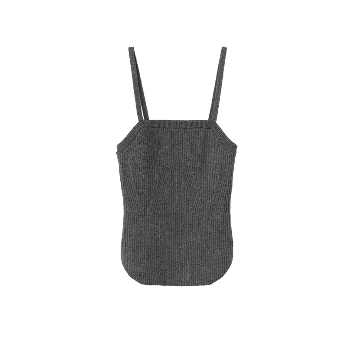 [GENERAL IDEA] ROUND CUT KNIT BUSTIER