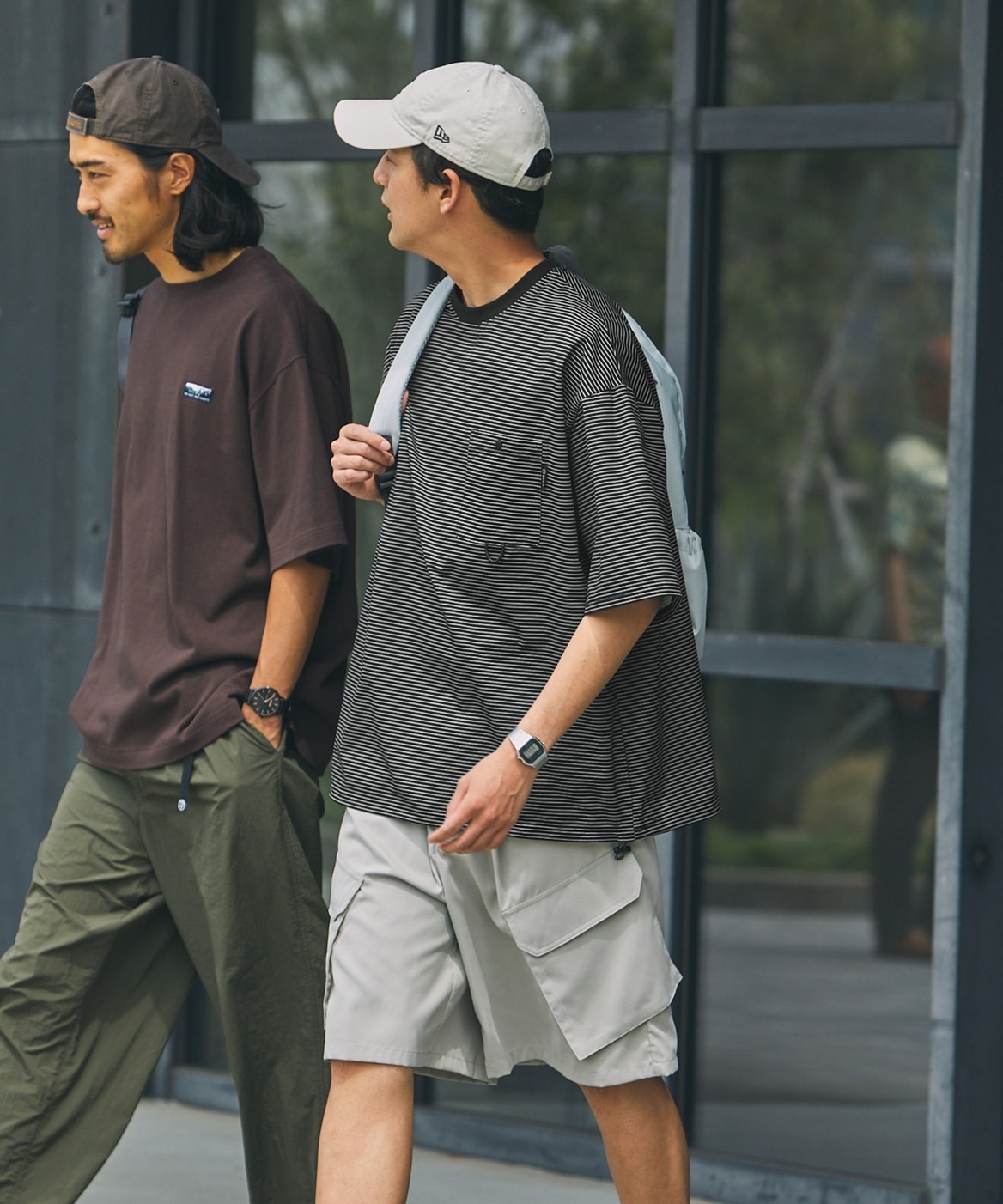 KTQ STORE ‧ THE CRAFT CREW PRODUCTS 抽繩寬鬆口袋短T