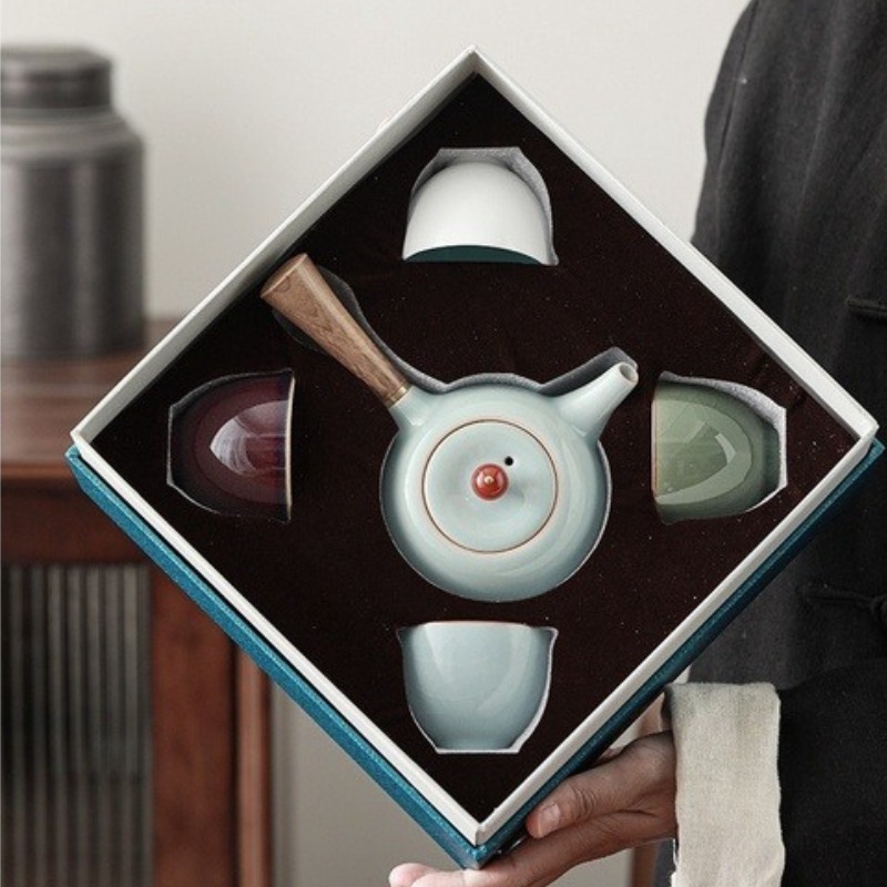 五大名窯茶具組