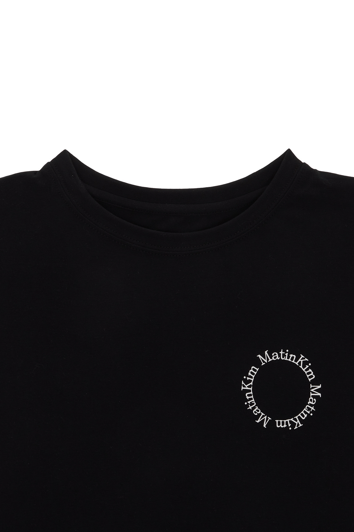 現貨 韓國品牌 Matin kim 圓環 小字 短版 短袖