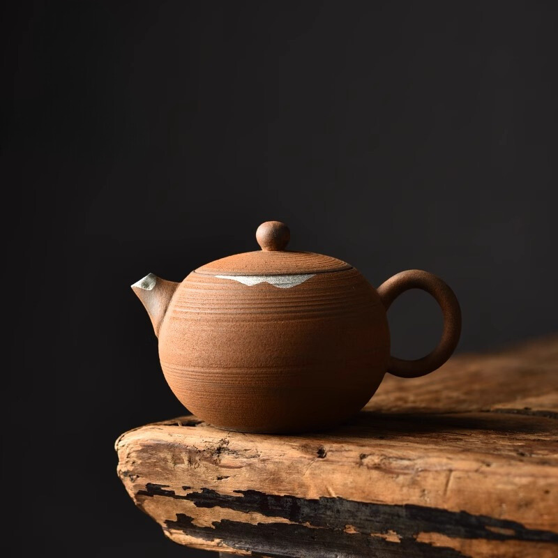 鎏銀老岩泥西施壺