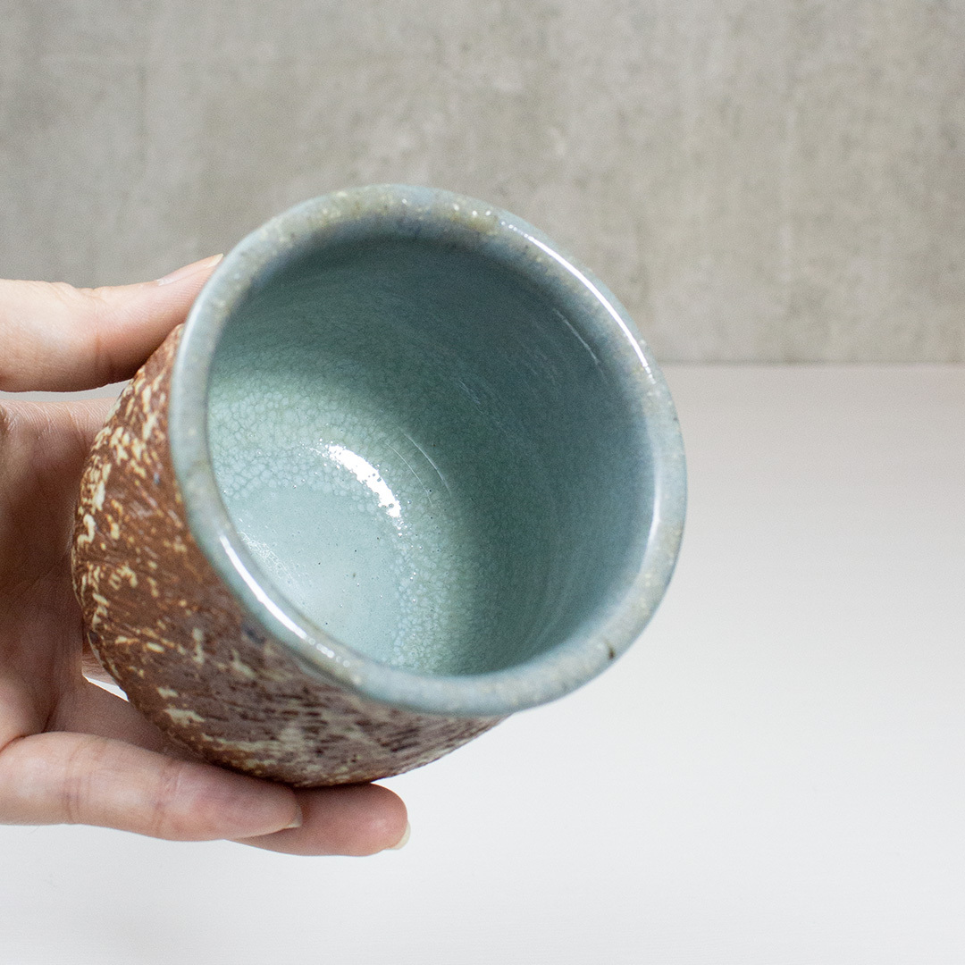 岩花銅紋主人杯