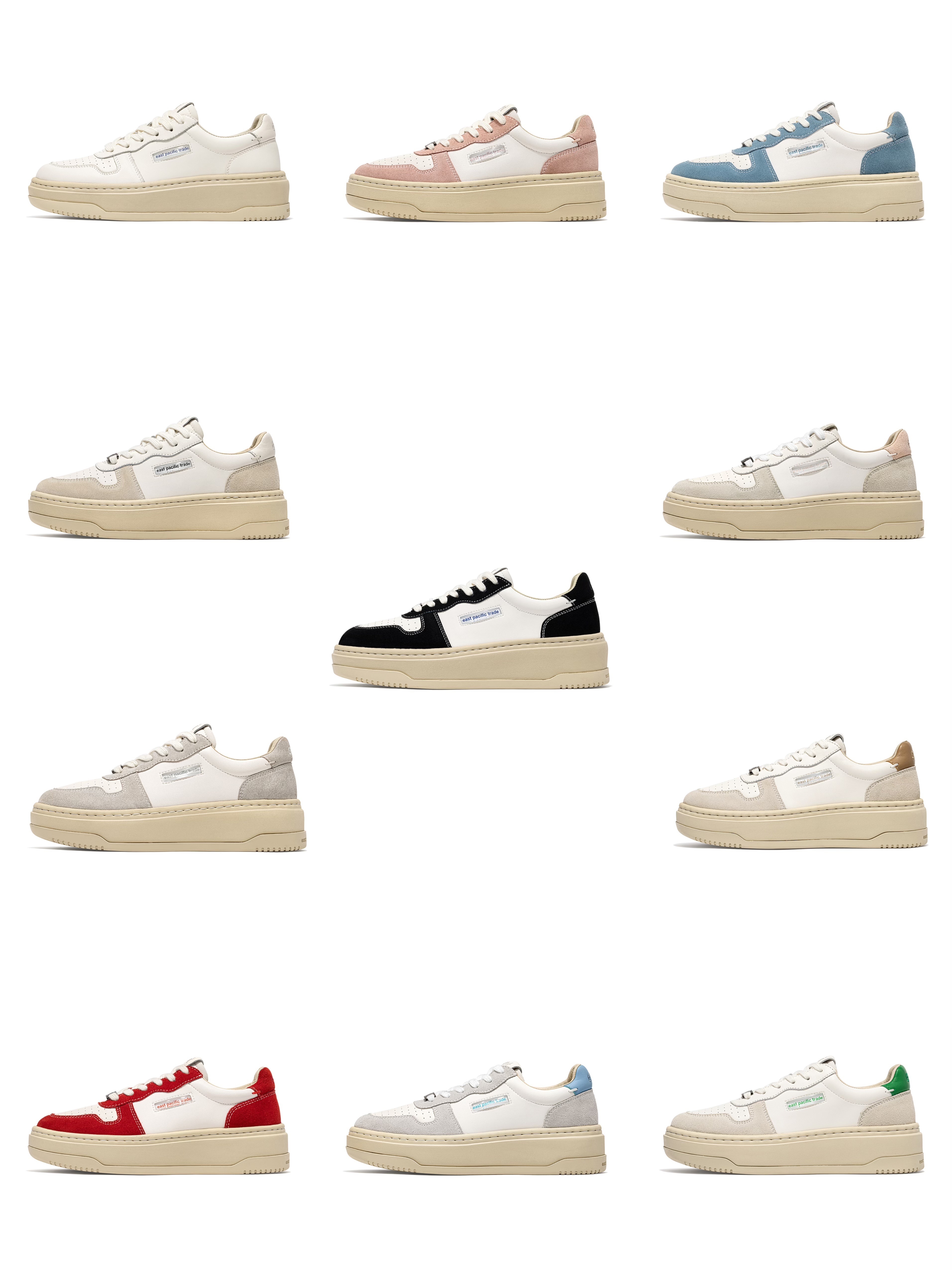 <韓國代購> EAST PACIFIC TRADE COURT HIGH SNEAKER (5CM厚底)