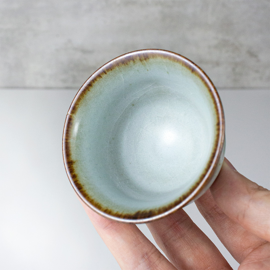 古風清紋雅韻折腹杯