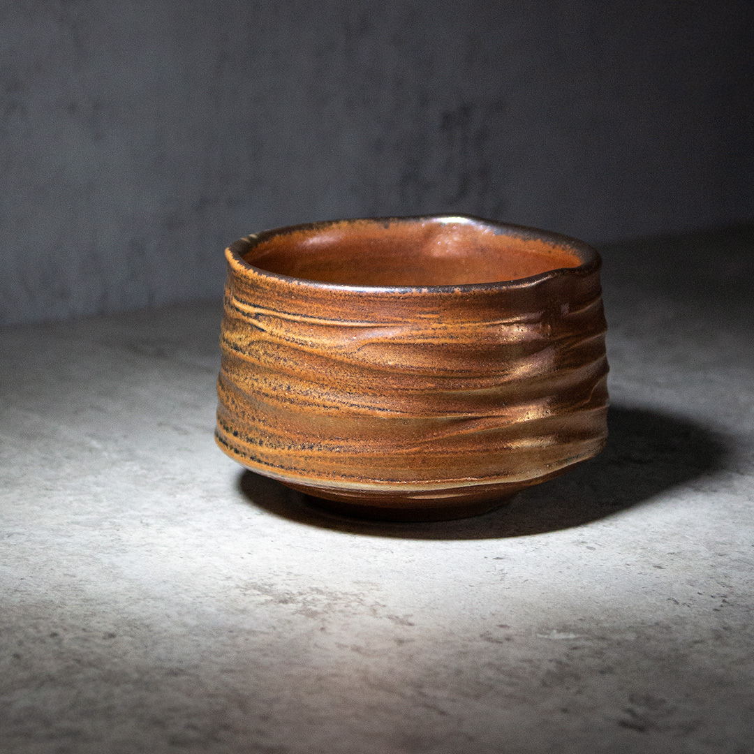 金澤雕紋柴燒主人杯