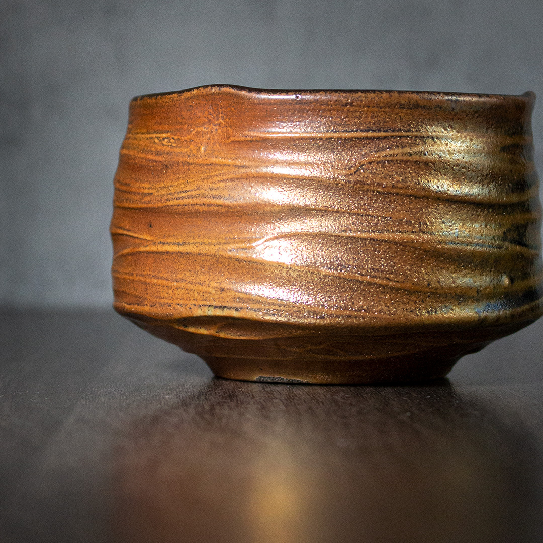 金澤雕紋柴燒主人杯