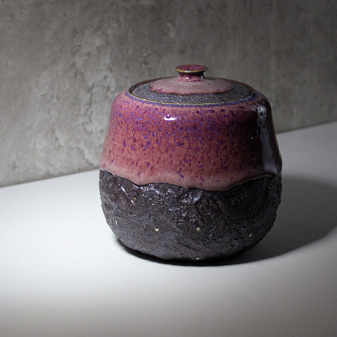 瑰紅銀礦創作茶葉罐