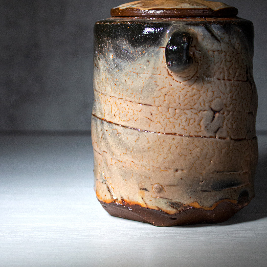 紅磚雙耳柴燒茶倉