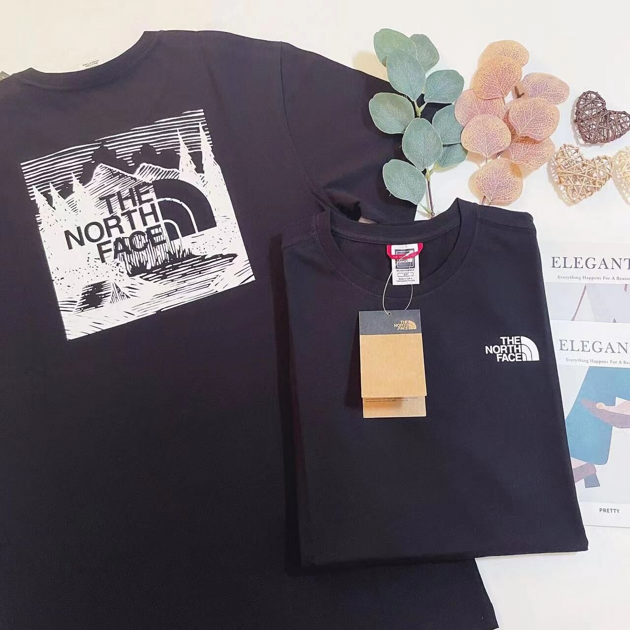 THE NORTH FACE RED BOX CELEBRATION BACK PRINT TEE