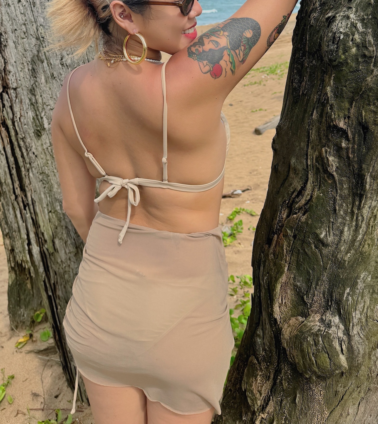 khaki classic Bikini