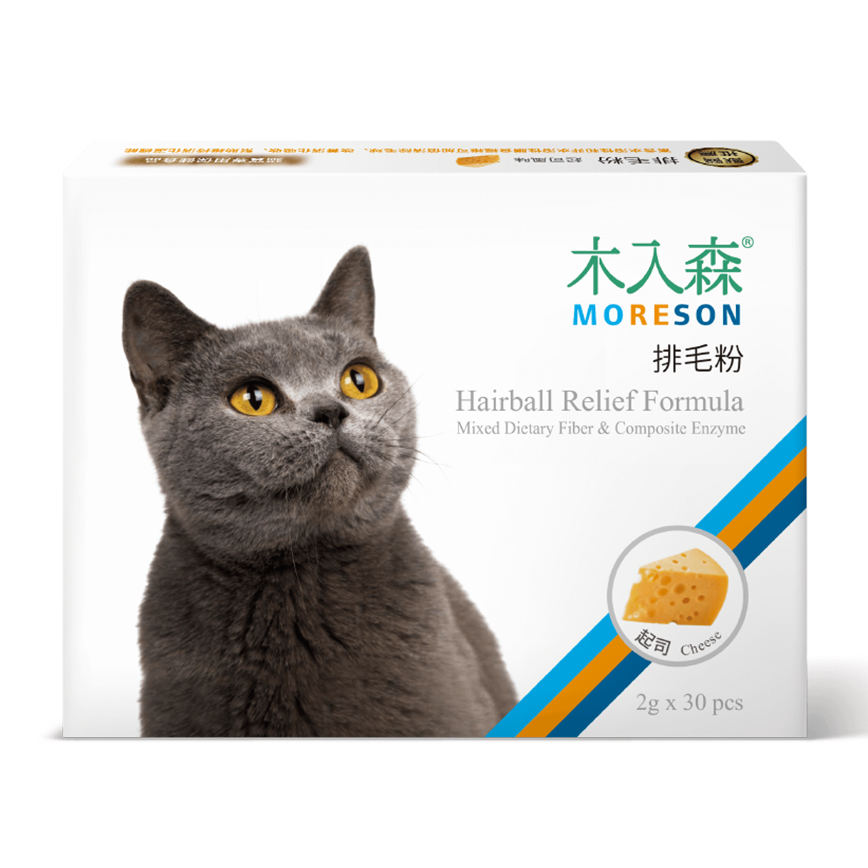 Moreson 木入森 - 排毛粉 (芝士風味) 2gx30包 (大)