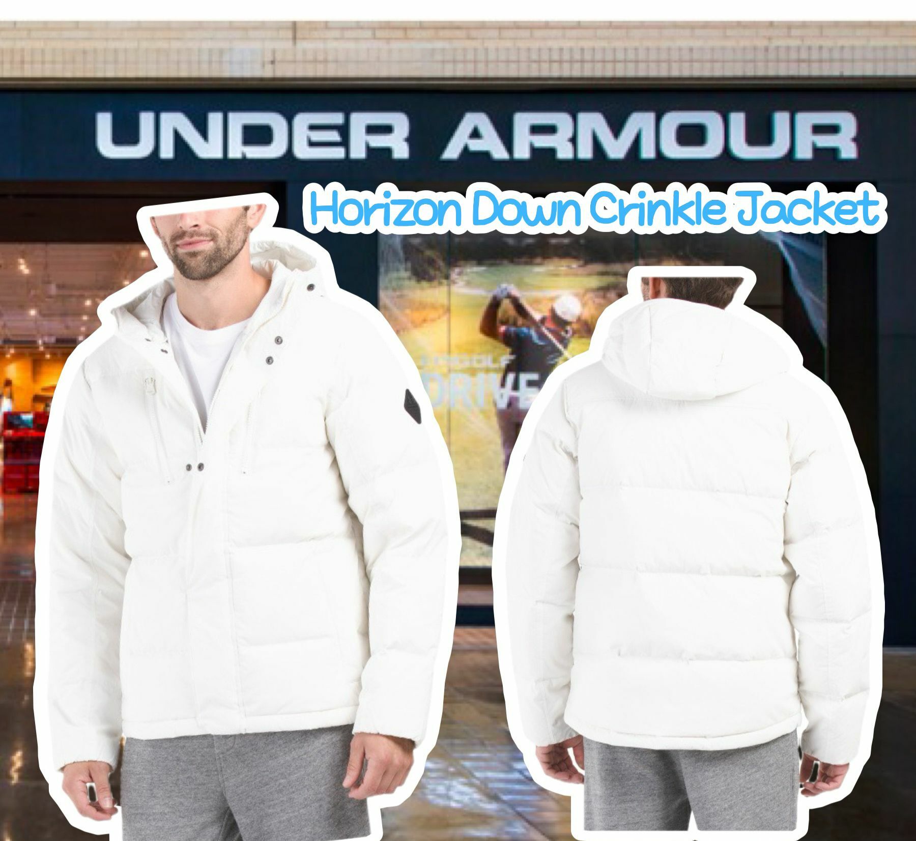 【預購】UNDER ARMOUR Horizon Down F081916 男裝外套