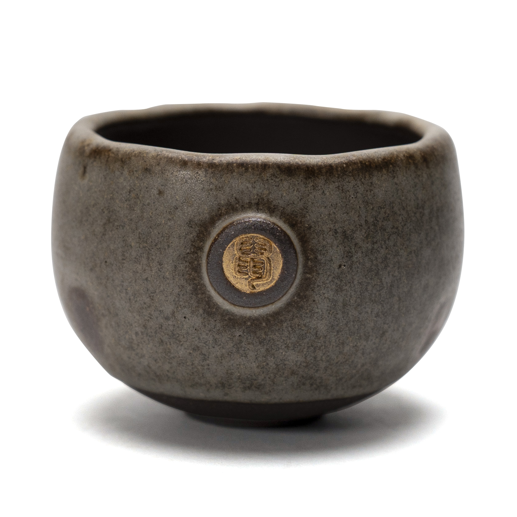 陶作坊│老岩泥霜染落金杯(單杯)大_160ml