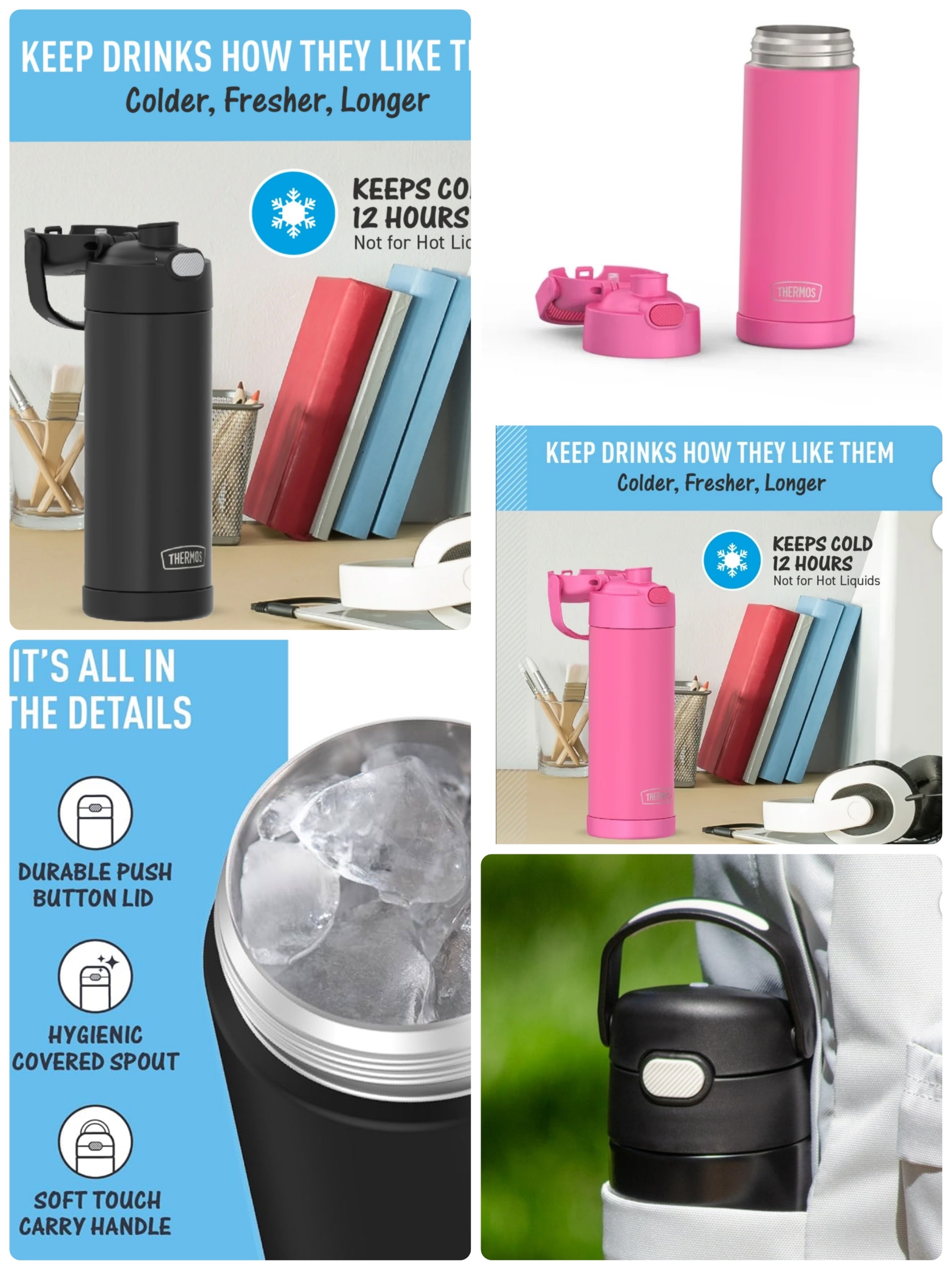 【現貨】Thermos K081990 保溫杯16oz