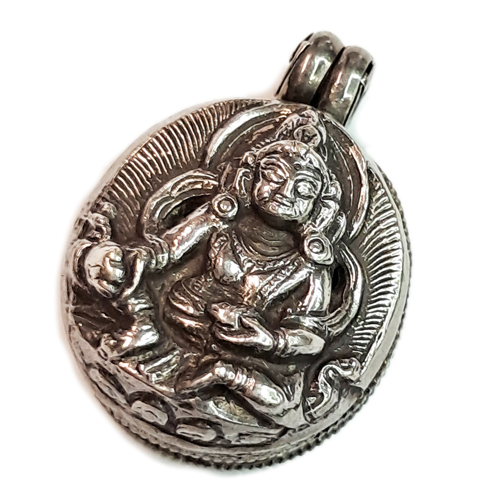 黃財神(925銀)嘎屋舍利盒【十方】137469