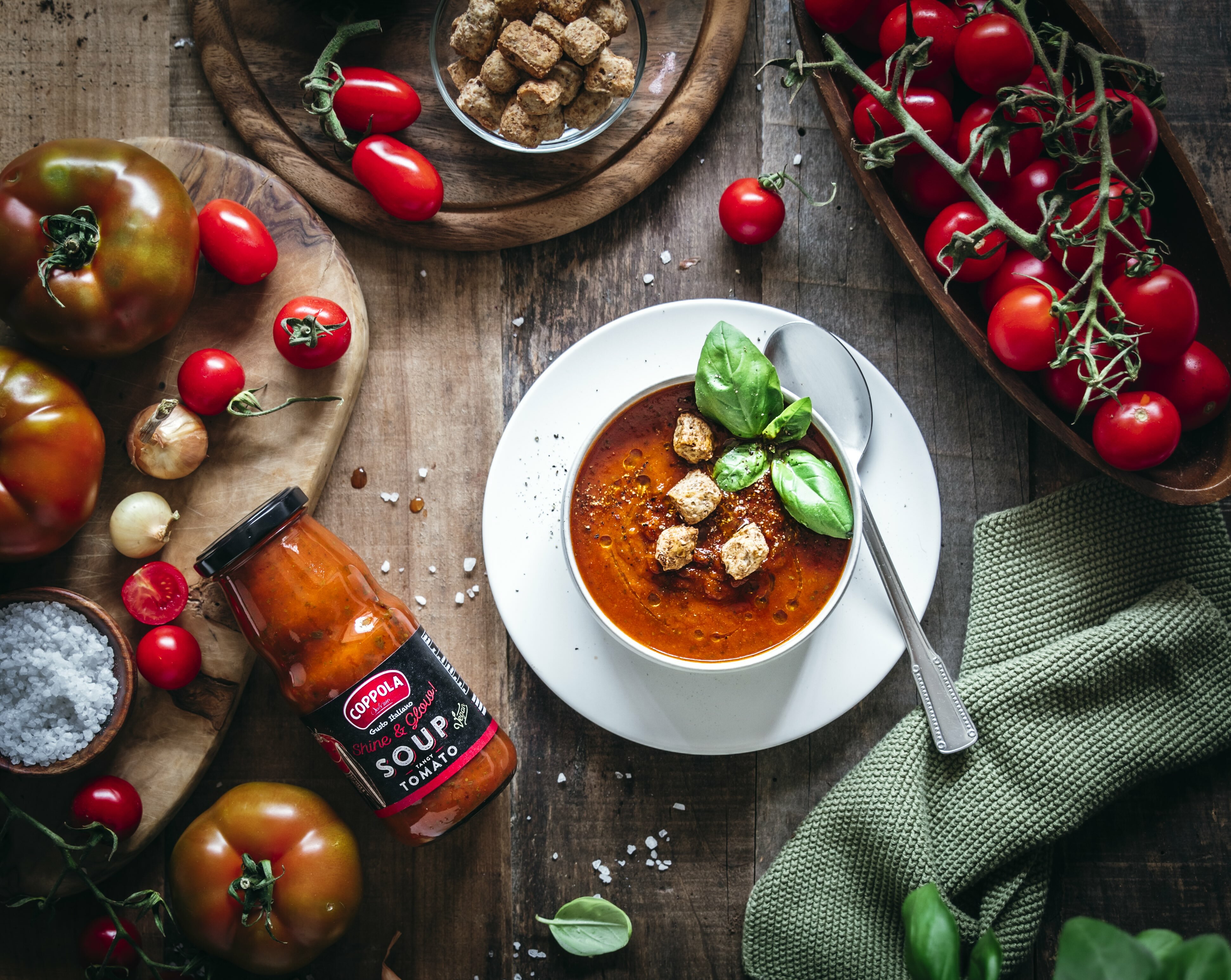 COPPOLA奧地利南瓜冷湯、西班牙番茄冷湯