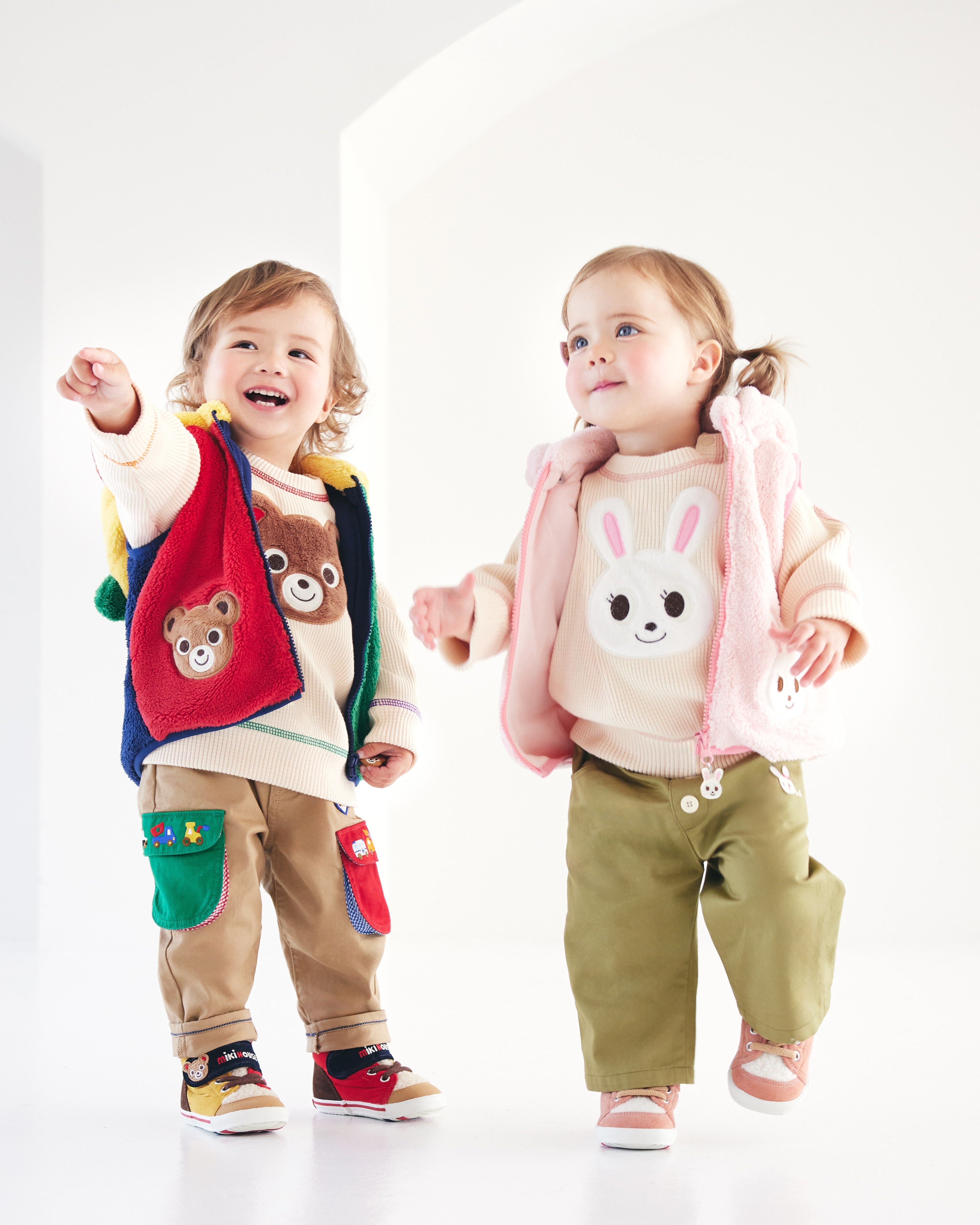 普奇熊華夫格衛衣-駝