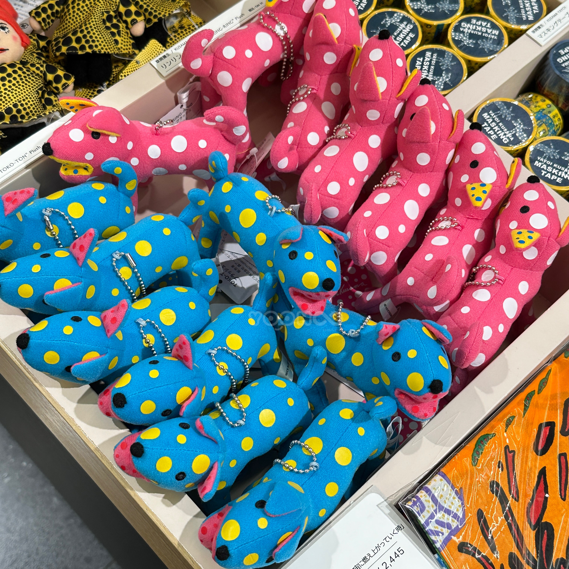 預購┃草間彌生 圓點 狗狗 吊飾