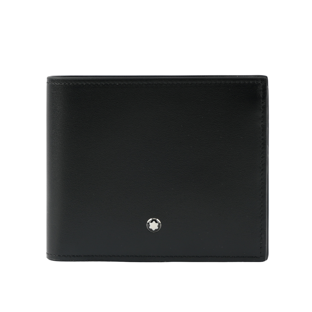 【Montblanc】Meisterstuck 大班系列小牛皮8卡短夾