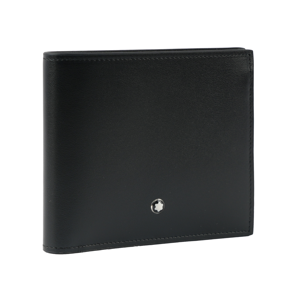 【Montblanc】Meisterstuck 大班系列小牛皮8卡短夾