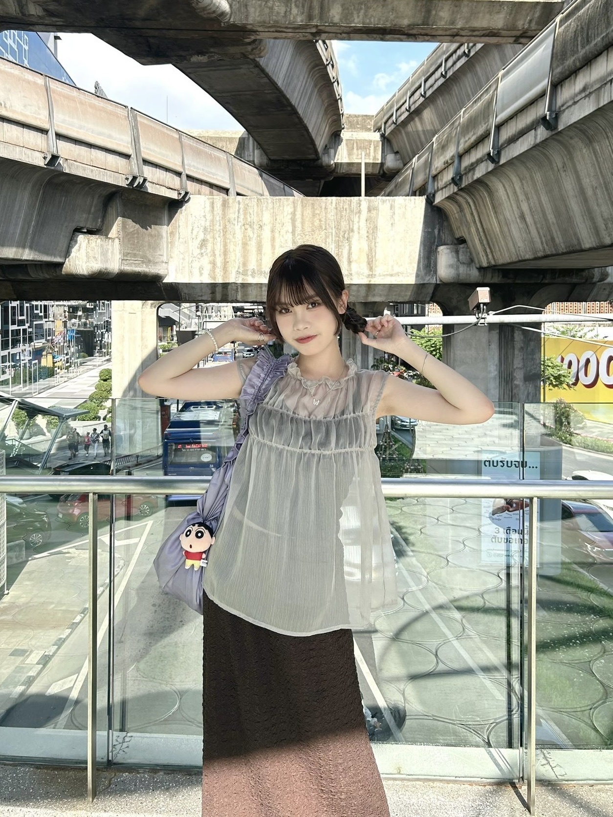 🪿透明感Ruffle Top🪽