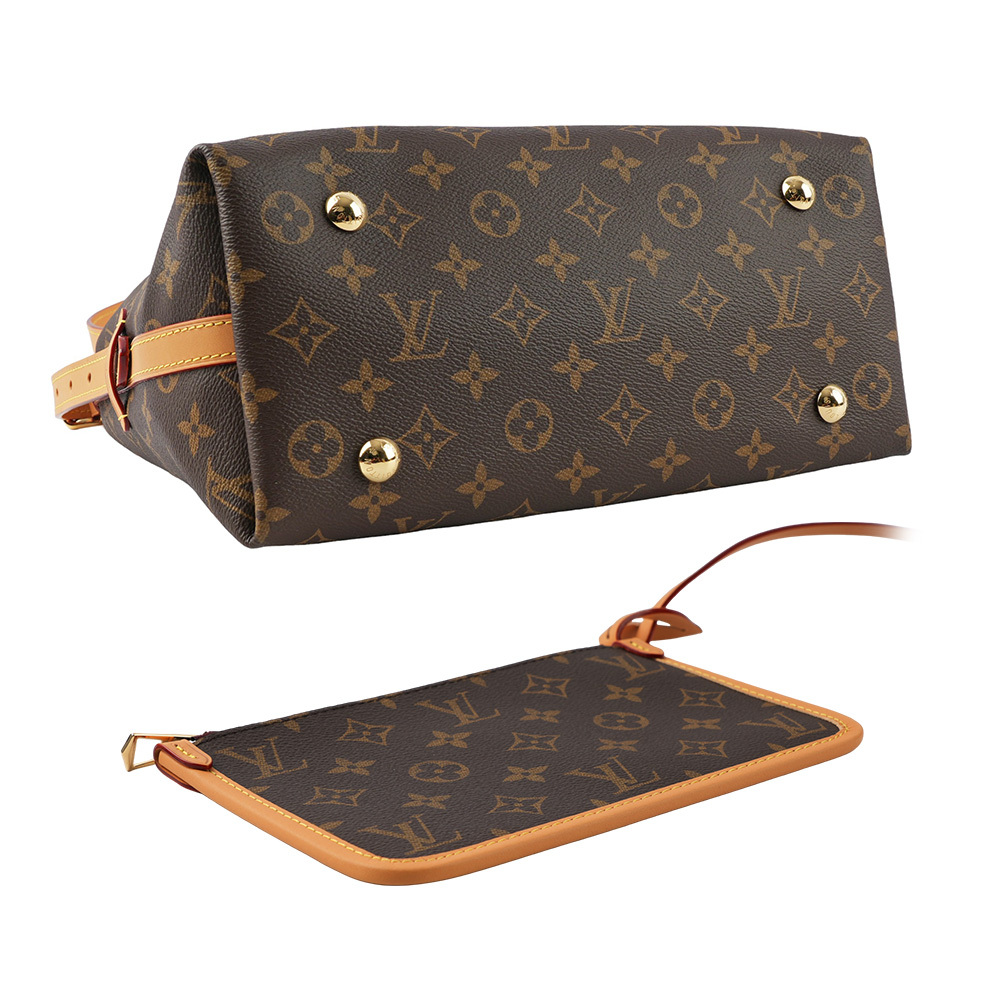 【Louis Vuitton / LV】Monogram CarryAll PM 塗層帆布肩背包 M46203