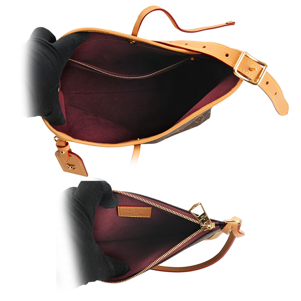 【Louis Vuitton / LV】Monogram CarryAll PM 塗層帆布肩背包 M46203