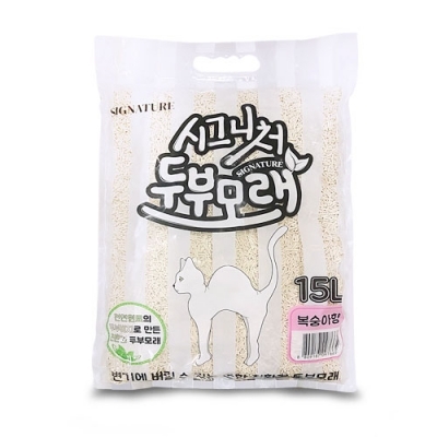 韓國 SIGNATURE 豆腐貓砂-15L (水蜜桃味)