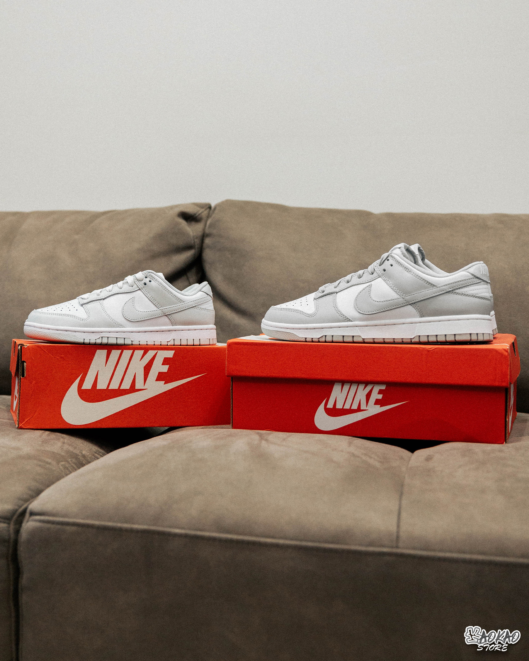 NIKE Dunk Low “ Grey Fog ” 灰白男款