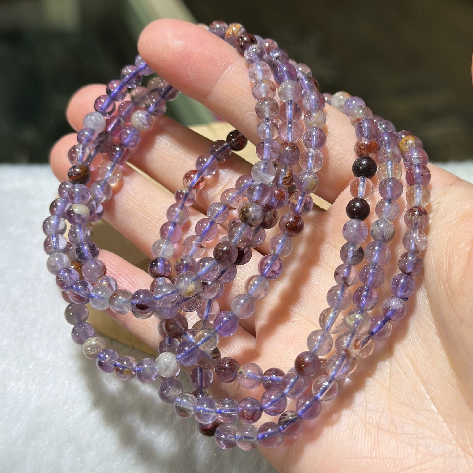 紫幽靈 多圈 5 mm+/-