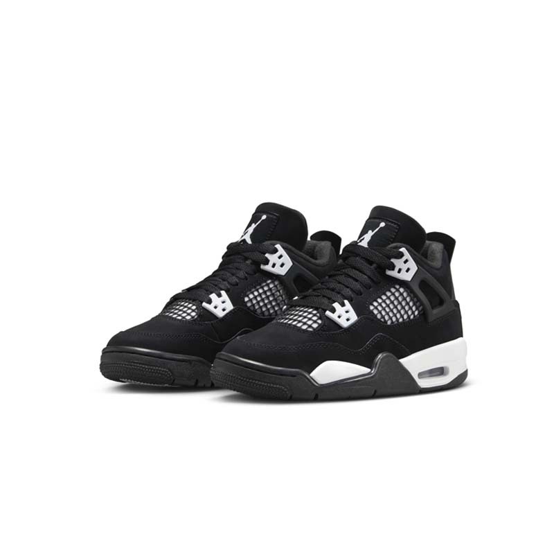 AIR JORDAN 4 RETRO "WHITE THUNDER" GS 白雷神 女款 大童 FQ8213-001 [台灣現貨]