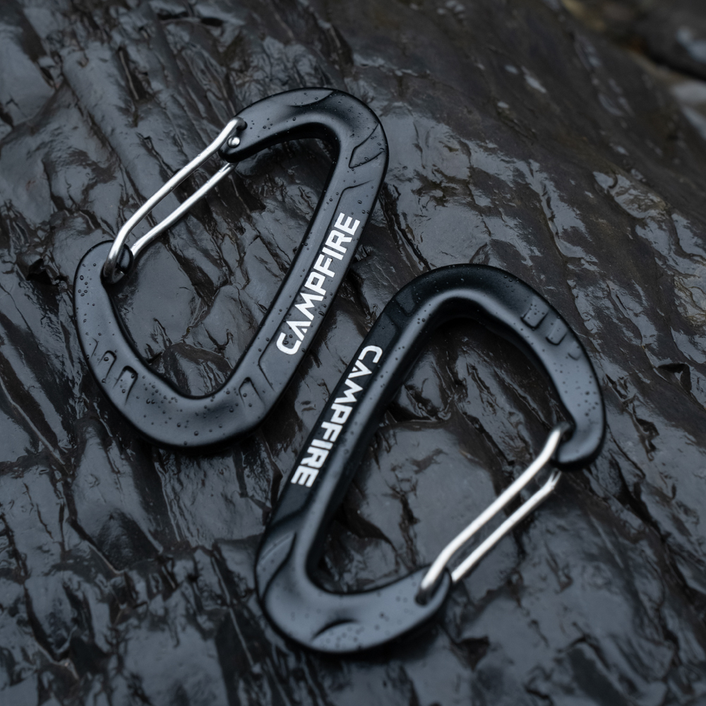 【CAMPFIRE 營火部落】D型高承重登山扣 (二入組)