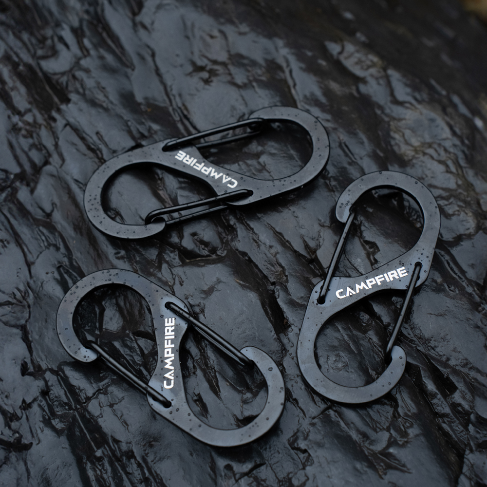 【CAMPFIRE 營火部落】S型露營吊扣 (三入組)