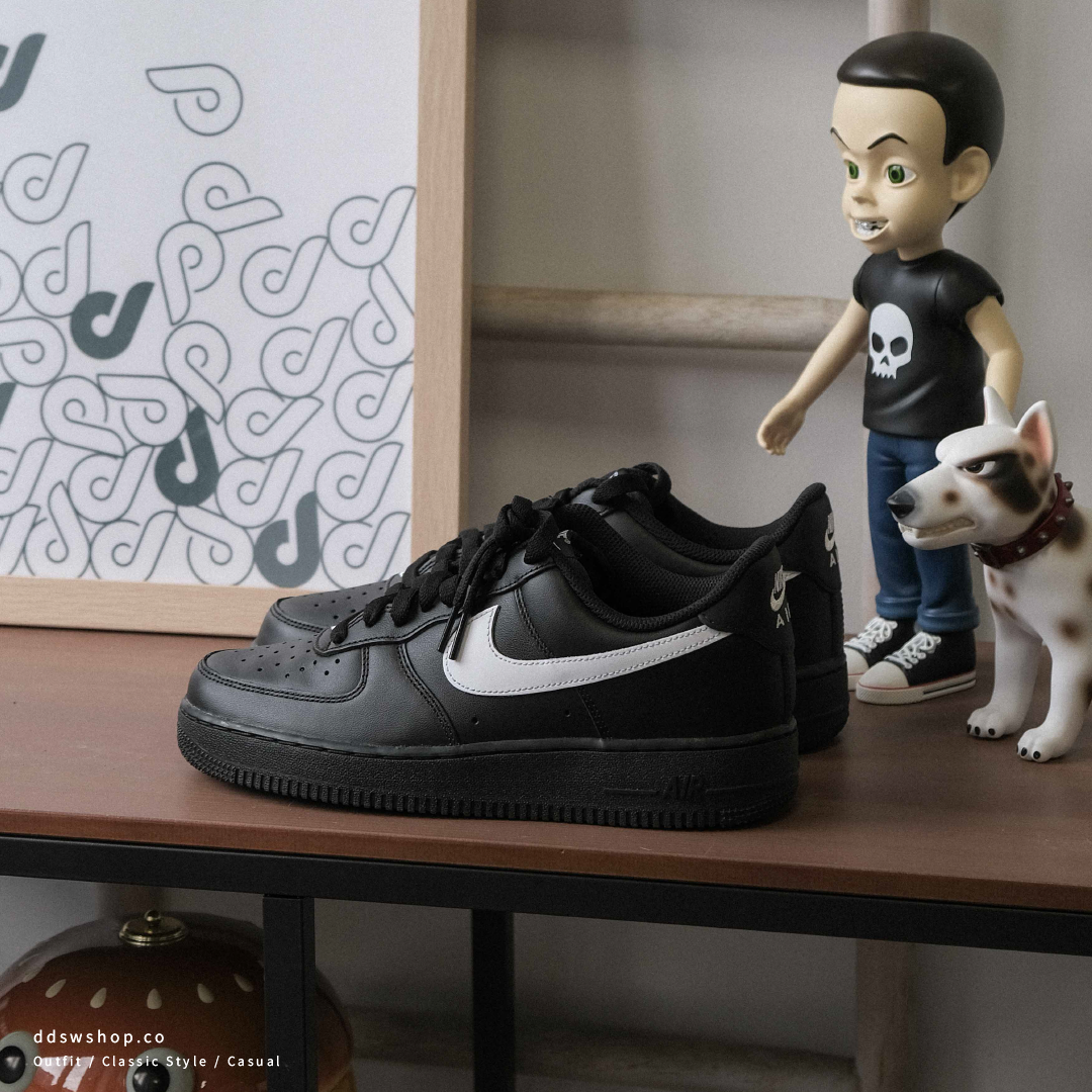 "代購+現貨" Nike Air Force 1 '07 BLACK/WHITE" FZ0627-010
