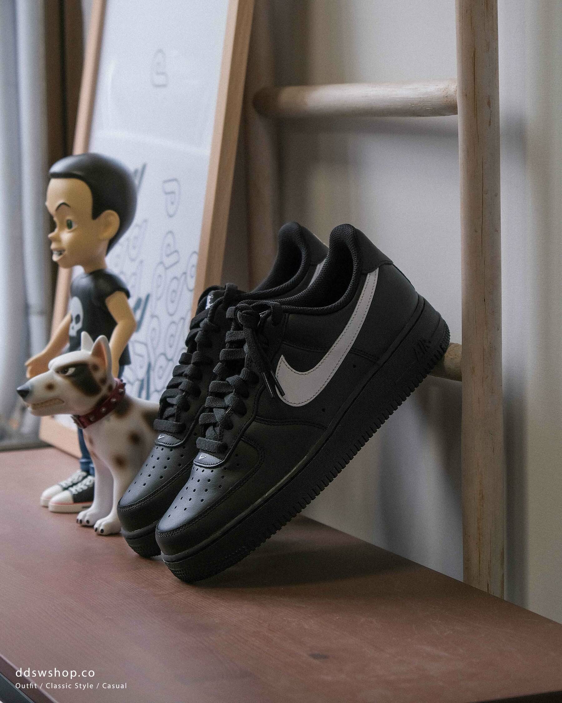 "代購+現貨" Nike Air Force 1 '07 BLACK/WHITE" FZ0627-010