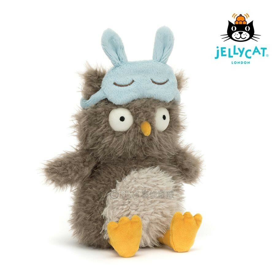 【樂森藥局】英國 Jellycat Audrey Hootsoftly 奧黛莉貓頭鷹、絨毛玩偶