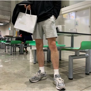 基礎 簡約 寬鬆 重磅 運動 素色 短褲 8050