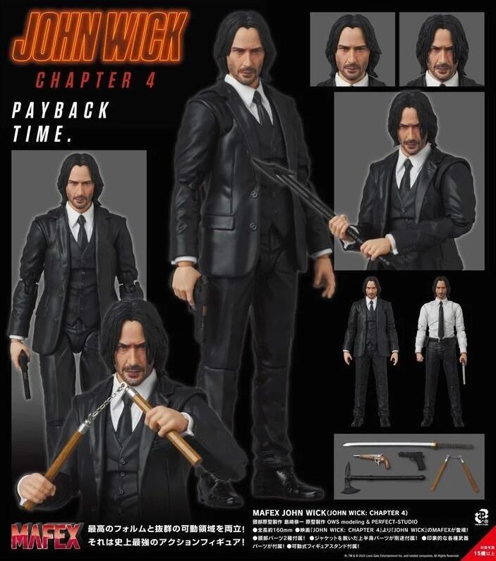 Medicom Toy 代理版 MAFEX 捍衛任務4 JOHN WICK