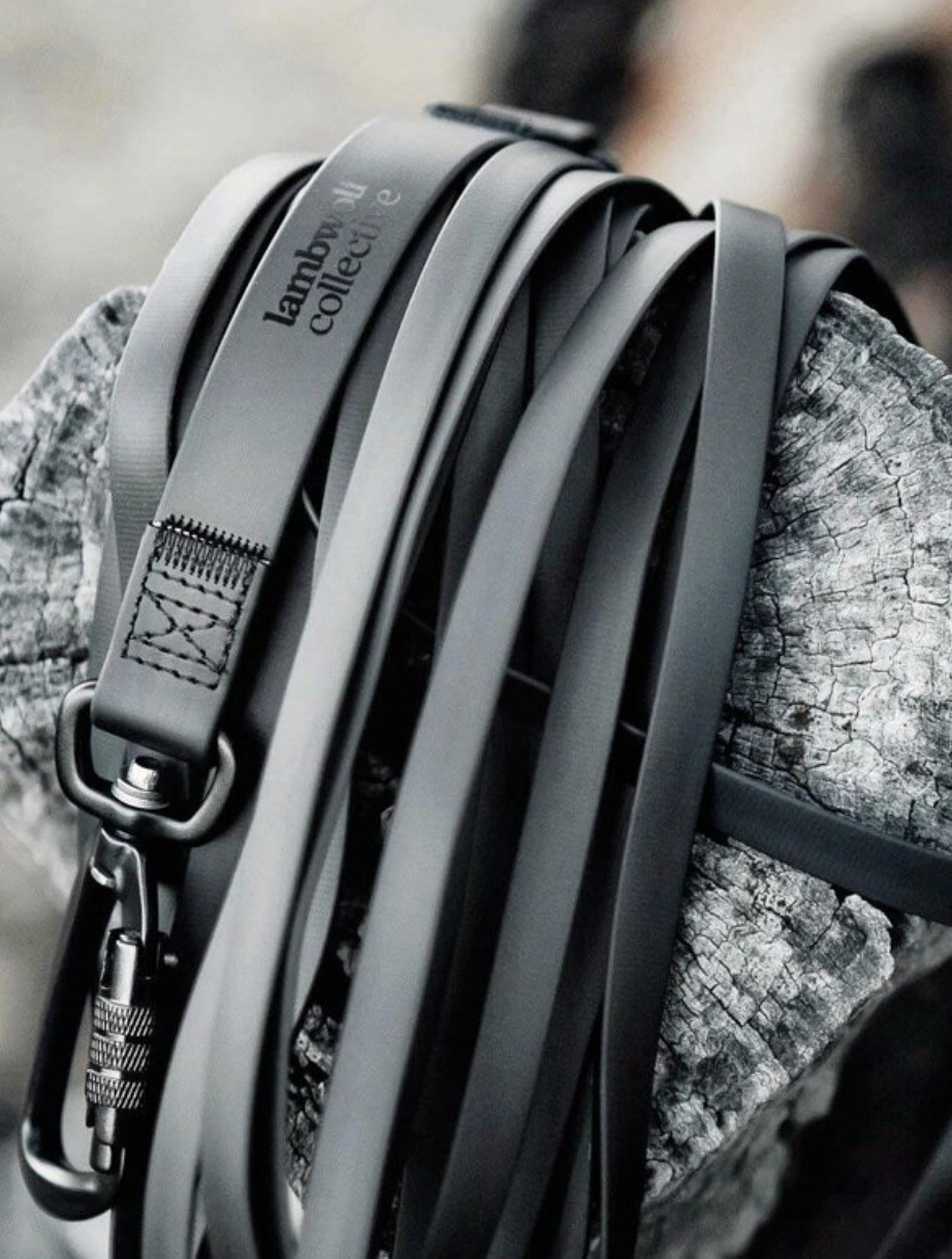 Lambwolf Collective -NOMAD X 曜石黑｜極長全天候防水牽繩