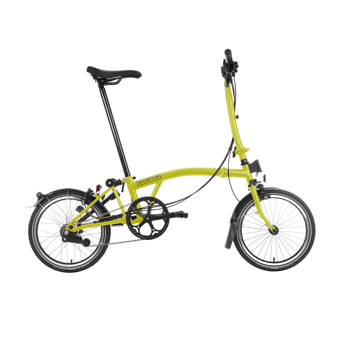 Brompton C Line Explore 6速摺車 -Yuzu Lime