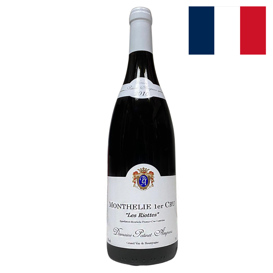 Domaine Potinet-Ampeau Monthélie 1er Cru - Les Riottes 2010 13%