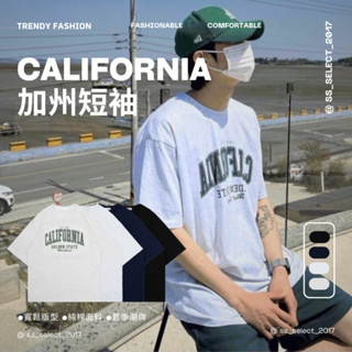 CALIFORNIA 加州 短袖 T恤休閒 純棉 潮流 夏季 男女同款 612
